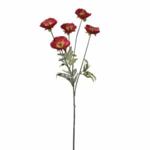 RAMO PAPAVERO X5 H70 CM rosso (Cod. 41697-01)