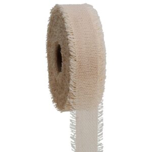 NASTRO BASIC RUSTICO 40MM X 30 MT avorio-025 (Cod. 41679-01)