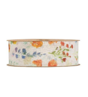 NASTRO FLOWERS FANTASIE VARIE MM40 X 20MT multicolor (Cod. 41588-01)