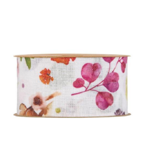 NASTRO CON STAMPA MM60 X 10MT spring-flowers (Cod. 41590-03)