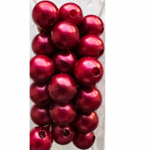 BOX 120 PZ. PERLE ORNAMENTALI MM10 magenta (Cod. 11864-03)
