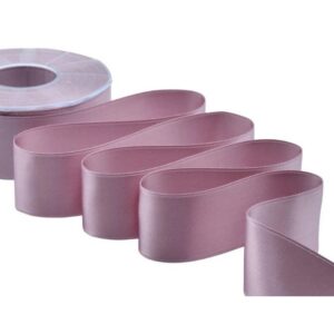 NASTRO DOPPIO RASO ALTA QUALITA' MM.40 MT.25 rosa-antico-37 (Cod. 1044-17)