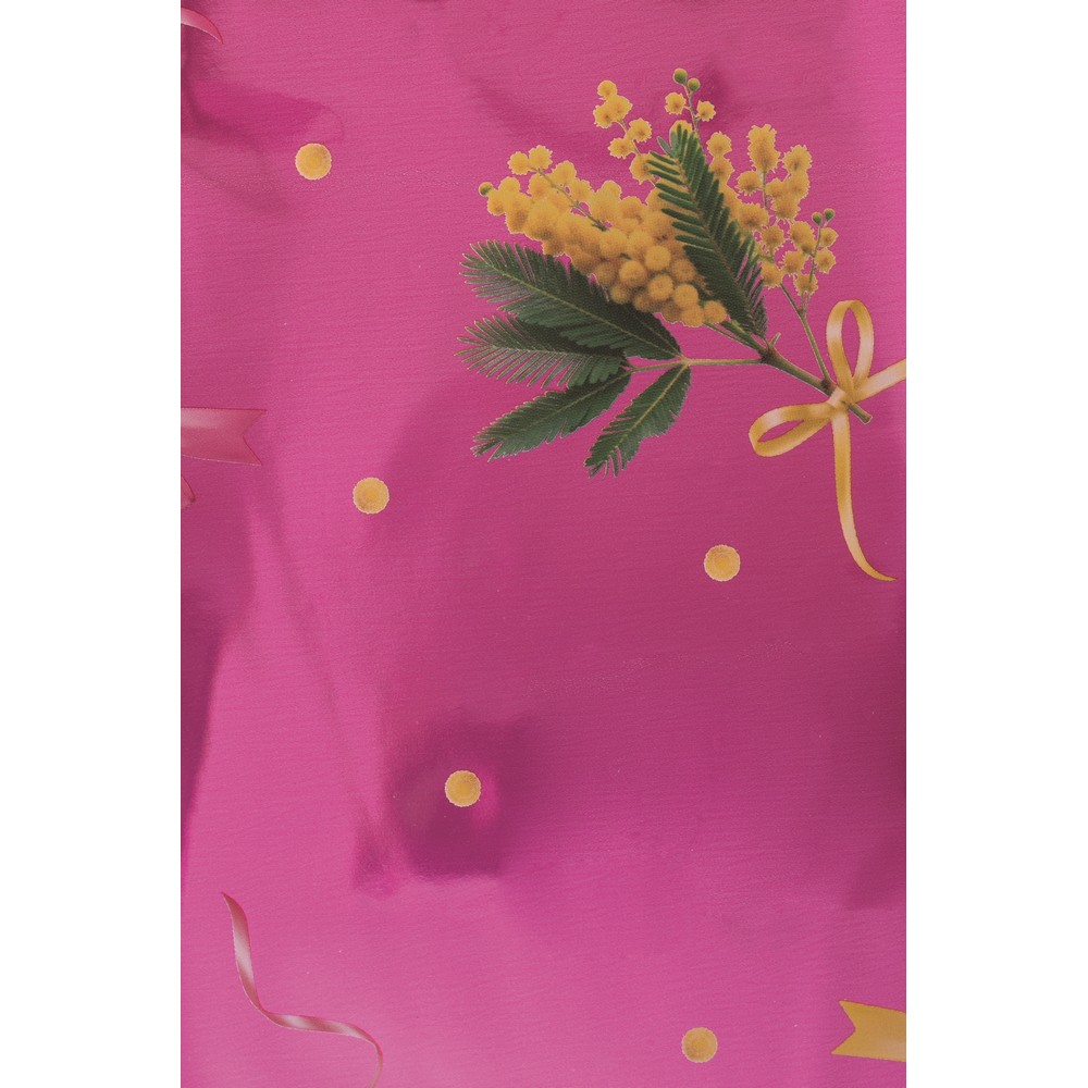 100 CONI STAMP. CHANELLE MIMOSA 35MY 15X10X20 CM ciclamino (Cod. 41493-03)