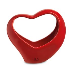 VASO CUPIDO 27X11 H23 CM rosso-brillante (Cod. 41749-01)