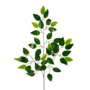 FOGLIA DI FICUS REAL TOUCH VERDE  (Cod. 37829-01)