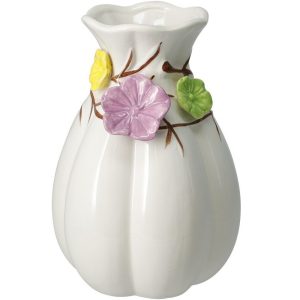 VASO CERAMICA FIORI H20 CM bianco (Cod. 41962-01)