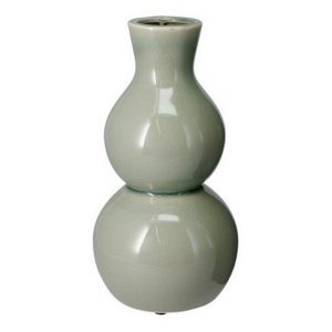 VASO CERAMICA 14X25 CM verde-salvia (Cod. 41964-03)