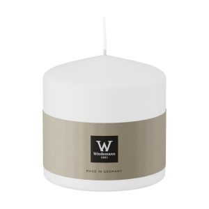 CANDELA MOCCOLO D9,8 H10 CM bianco (Cod. 41874-02)