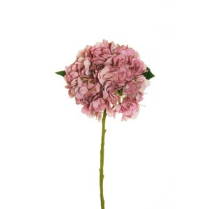 ORTENSIA JULIET CON 3 FOGLIE H50 D18 CM rosa (Cod. 33242-04)