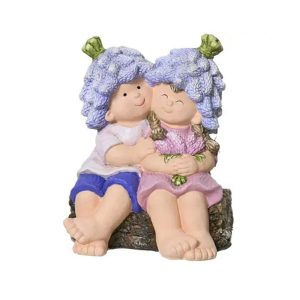 BAMBINI IN POLIRESINA 19X25 H33 CM  (Cod. 41789-01)