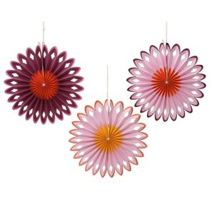 1 PZ. FIORE DI CARTA DA APPENDERE D30 CM  (Cod. 41807-01)