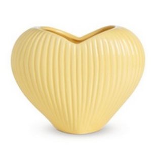 VASO EROS CUORE 13X8 H10,5 CM giallo (Cod. 41988-01)