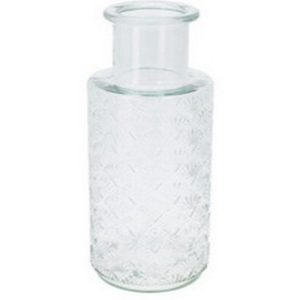 VASO VETRO 12X27 CM bianco (Cod. 41926-01)