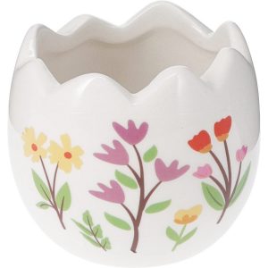 VASETTO UOVO CERAMICA 7X6 CM (Cod. 41955-01)