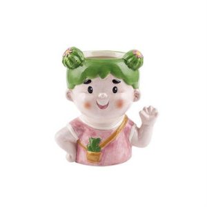 VISO BIMBA CACTUS CERAMICA 6,6X10 H11 / D.INT.4,3 CM  (Cod. 41868-01)