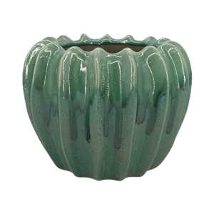 MIRATRADE VASO CERAMICA GOCCIA D23 H17 CM verde (Cod. 42205-01)