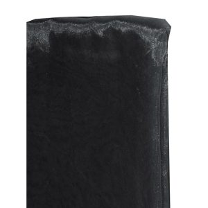 TELO ORGANZA SINGLE TONE CM 145X3 MT nero (Cod. 26591-18)