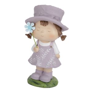 BAMBINA IN POLIRESINA 8X9 H16,5 CM  (Cod. 42190-02)