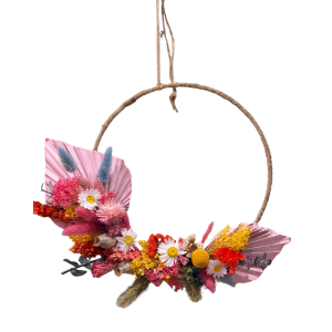 CORONCINA FIORI SECCHI D25 CM (Cod. 42259-01)