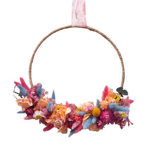 CORONCINA FIORI SECCHI D25 CM (Cod. 42262-01)