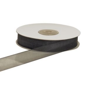 ORGANZA NASTRO MM20 MT50 nero (Cod. 2300-19)