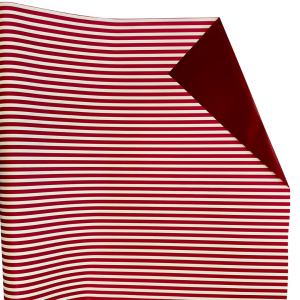 ROTOLO PERLATO BILATO DUNCA RIGHE 1X40 MT bordeaux (Cod. 42227-05)