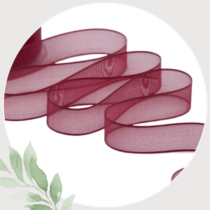 NASTRI IN ORGANZA E SEMITRASPARENTI