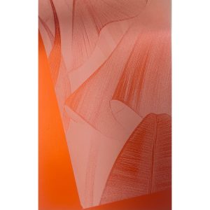 CONF.25 PZ. QUADRATI PERLATO FONDO PIENO 60X60 CM 40MY  arancione (Cod. 42185-01)