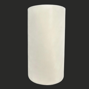 TULLE FILE' 40 DENARI CM.25 MT.100 ALTA QUALITA' avorio-chiaro (Cod. 715-31)