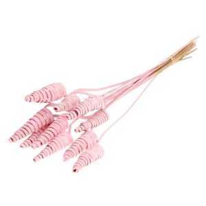 CANE CONE COLORATO 10PZ. rosa- (Cod. 42268-01)