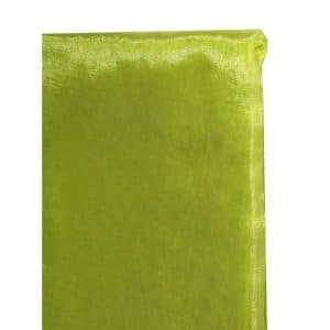 TELO ORGANZA SINGLE TONE CM 145X3 MT verde-mela (Cod. 26591-11)