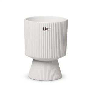 VASO GABRIEL D16,5 H22,5 bianco-matt (Cod. 38746-01)