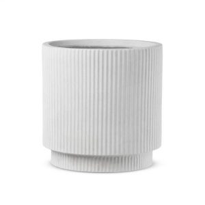 VASO NEREA D30 H30 bianco (Cod. 38033-01)