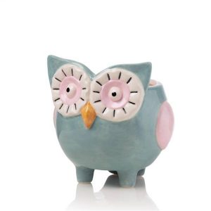 VASO GUFETTO 10,5X10,5 H11,6 CM turchese (Cod. 42287-01)