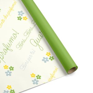 BOBINA B&P PROFUMATA GUARDA CHE BEI FIORI H100 X 25 MT verde-chiaro--aroma-olea (Cod. 42295-03)