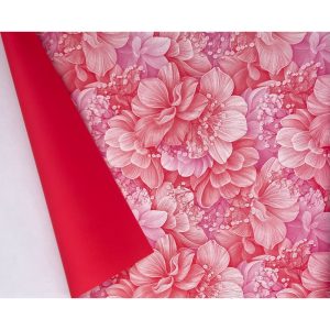 ROTOLO PERLATO BILATO CAMILLA 40MY 1 X 25 MT rosso (Cod. 42281-01)