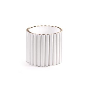 CONTENITORE CARTONE WAVE 13X H14 CM (CONF. 6 PZ) bianca (Cod. 29812-01)