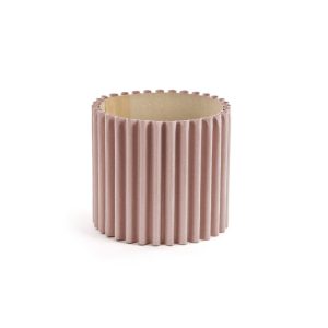 CONTENITORE CARTONE WAVE 13X H14 CM (CONF. 6 PZ) cipria (Cod. 29812-03)