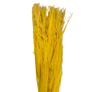RAFFIA SCHELETRINA COLORATA 100 GR giallo (Cod. 6040-06)