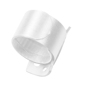 BRACCIALETTO A BANDA REGOLABILE 2PZ. bianco (Cod. 27920-02)