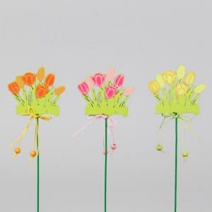 SET 12 PICK TULIPANI colori-assortiti (Cod. 42493-01)