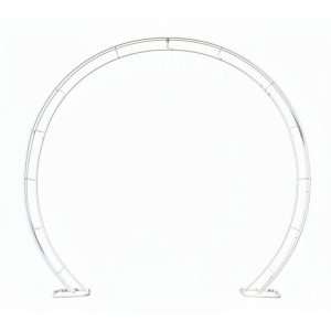 VB. ARCO SPOSI TONDO 2,30 X H 2,10 bianco (Cod. 35667-01)