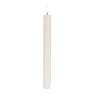 SET 6 PZ. CANDELA LED CON MOCCOLO SENZA BATTERIA D2 H25 bianco (Cod. 42472-01)