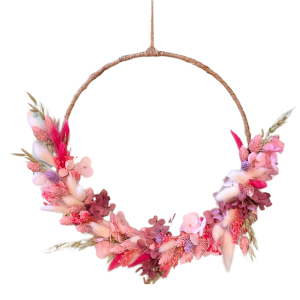 CORONCINA FIORI SECCHI D25 CM  (Cod. 42446-01)