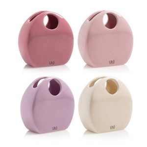 VASO POCHETTE 17,5X7,8 H17,5 assortimento-rosa (Cod. 42478-01)