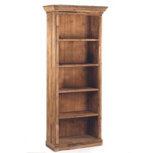 VB. MOBILE LIBRERIA LEGNO 92X40H200 naturale (Cod. 42437-02)