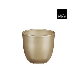 VASO TUSCA H11 D12 oro- (Cod. 42581-01)