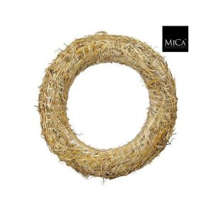 CORONCINA DI PAGLIA H8 D40 CM naturale (Cod. 42590-01)