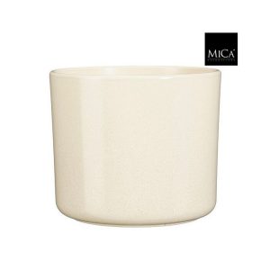 VASO FEDOR LUCIDO H25,5 D28 CM beige (Cod. 42579-01)