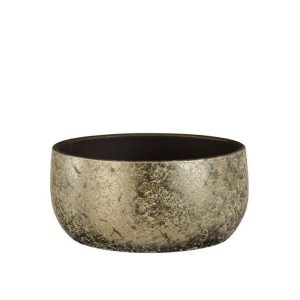 VASO CLEMENTE H15 D37 CM champagne (Cod. 42580-01)